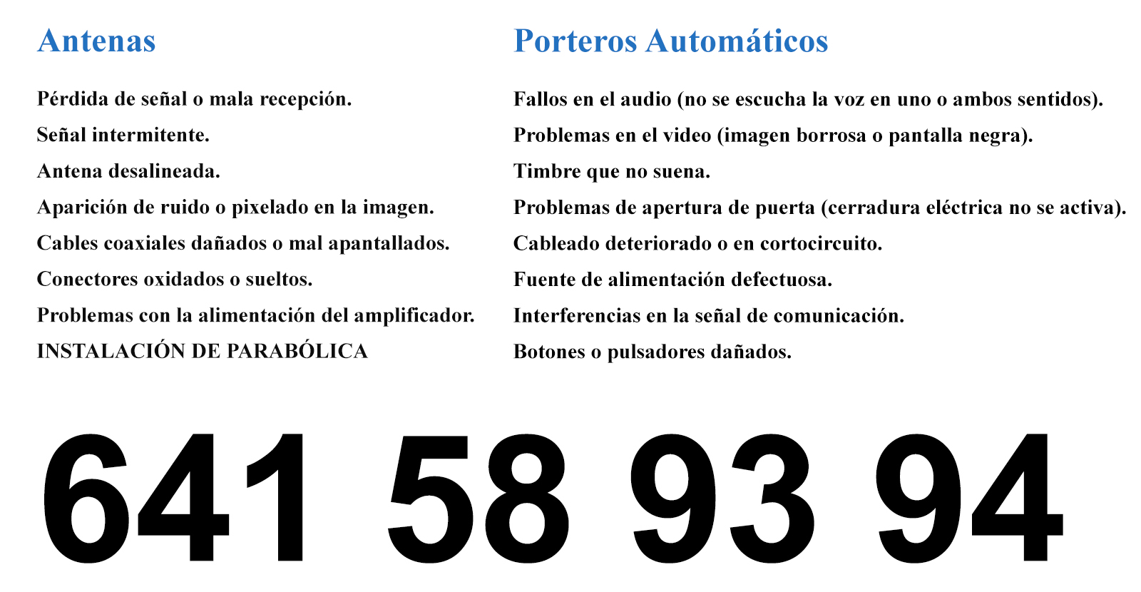 Antenistas urgentes Iruraiz-gauna